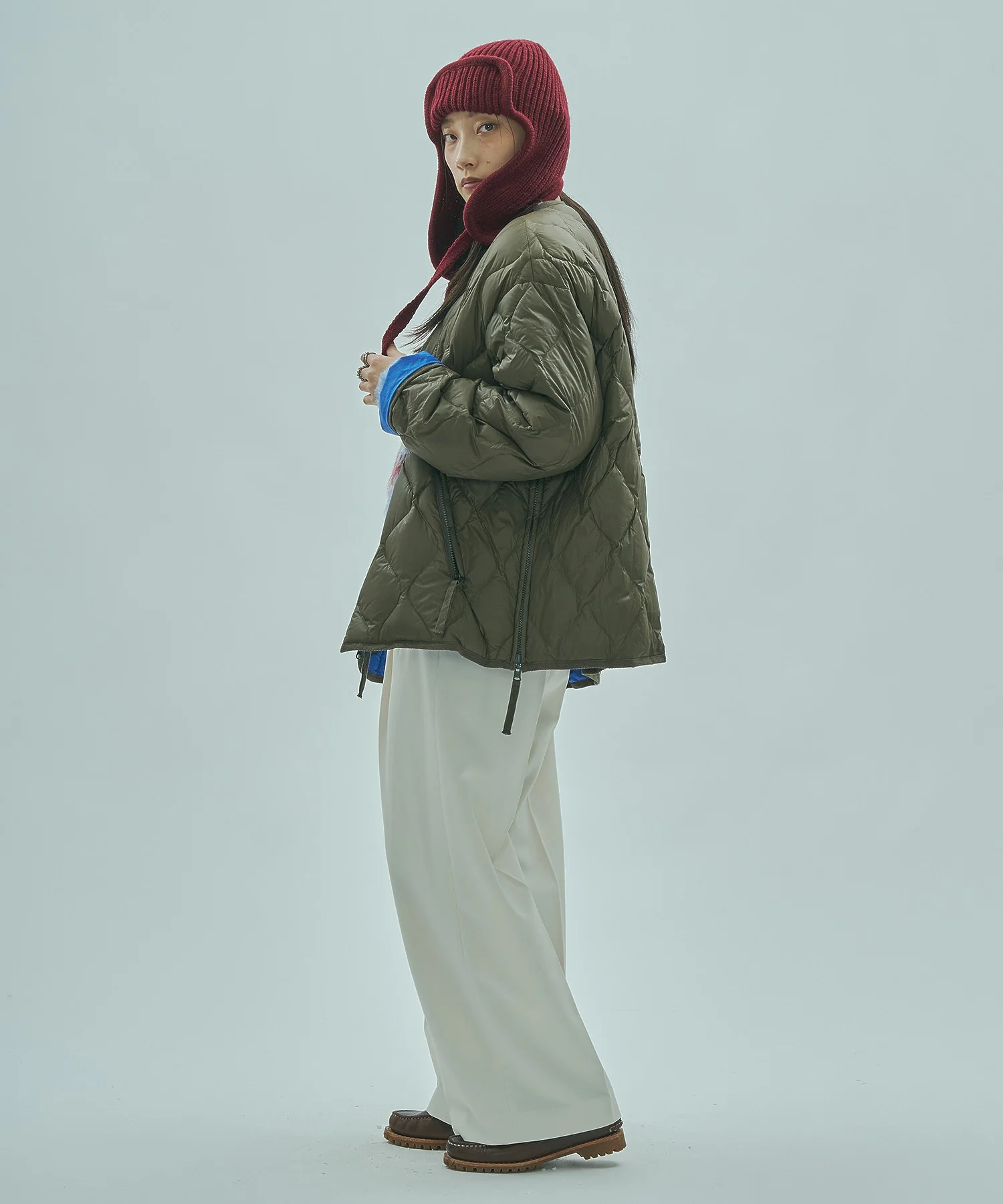 【ROSE BUD別注】TAION/MILITARY M65 LINER W-ZIP SHORT DOWN REVERSIBLE - Image 9