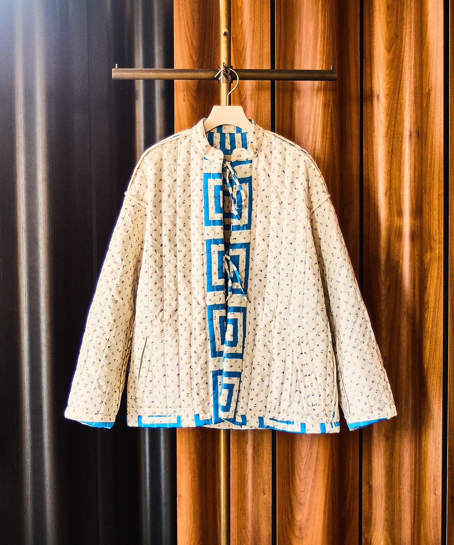 INDIA IS BEAUTIFUL/REVERSIBLE QUILTING JACKET - Image 2