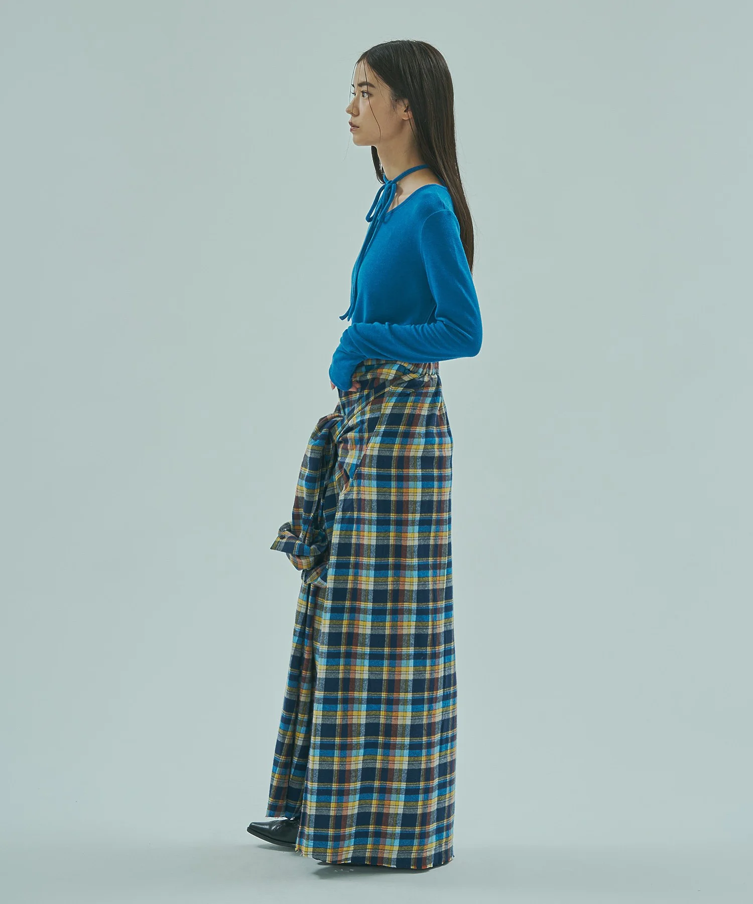 【ROSE BUD別注】INDIA IS BEAUTIFUL/3WAY FLANNEL SHIRT SKIRT - Image 20
