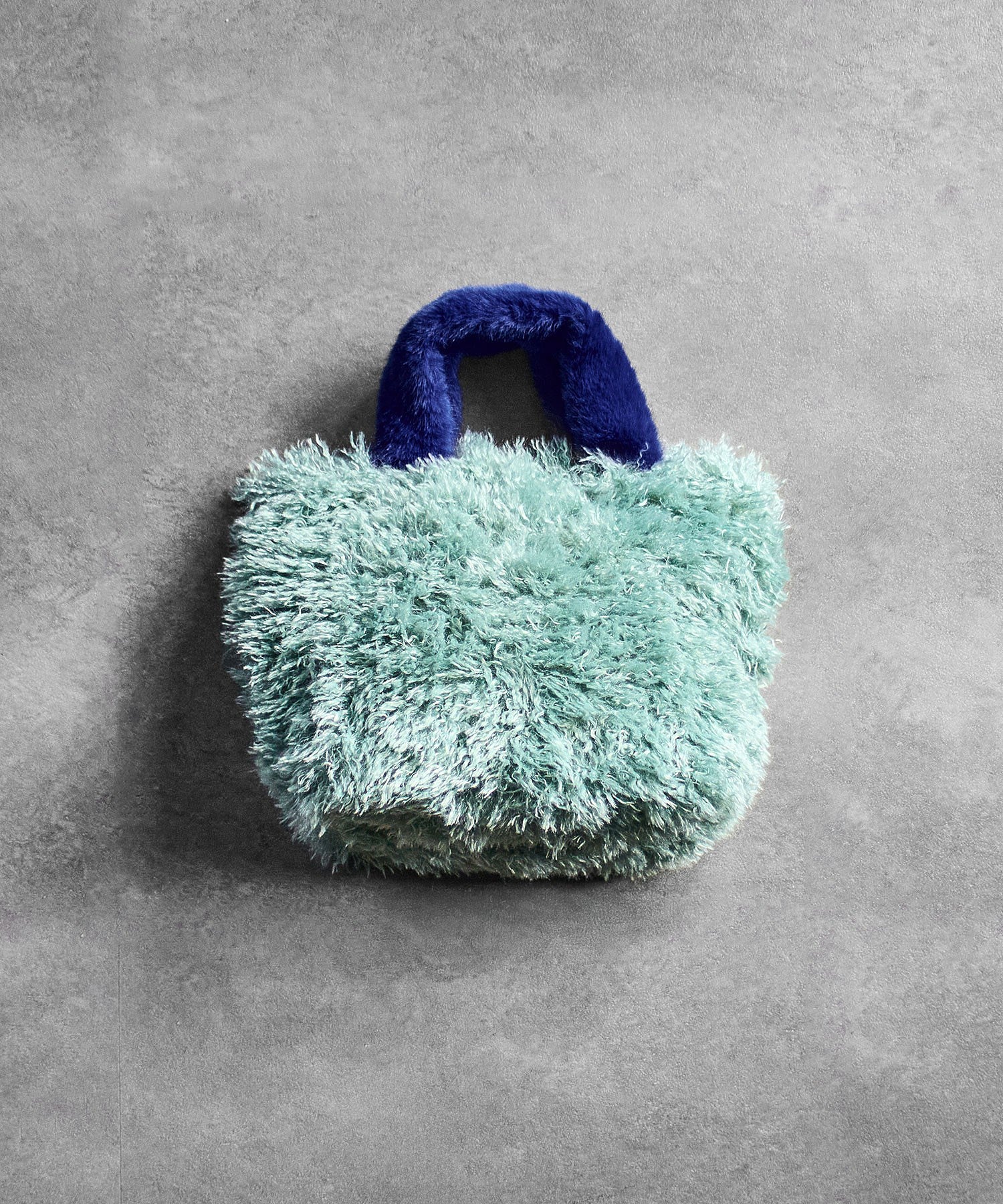 COOCO/BICOLOR ECO FUR BAG - Image 2