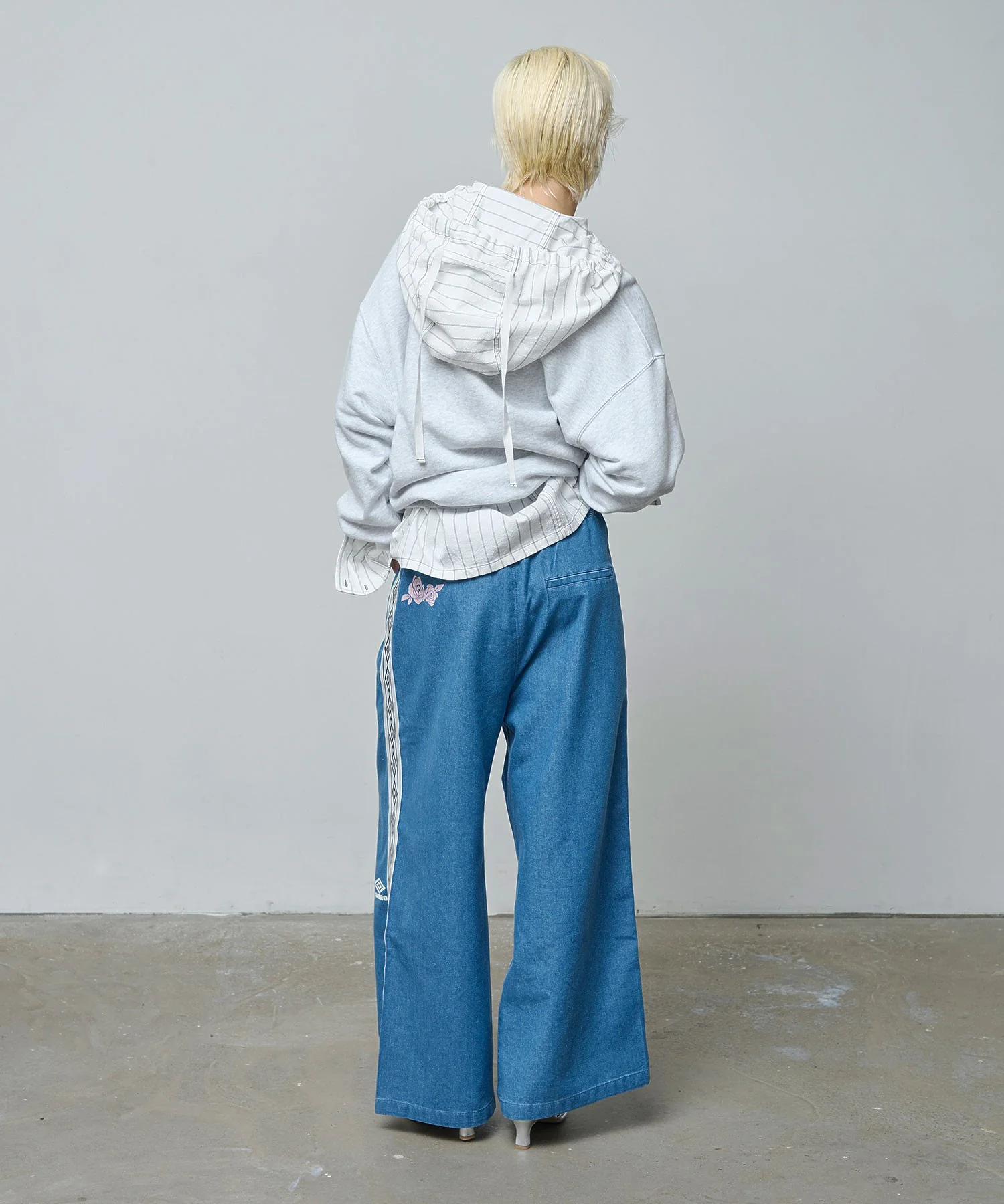UMBRO/DENIM WIDE PANTS - Image 6