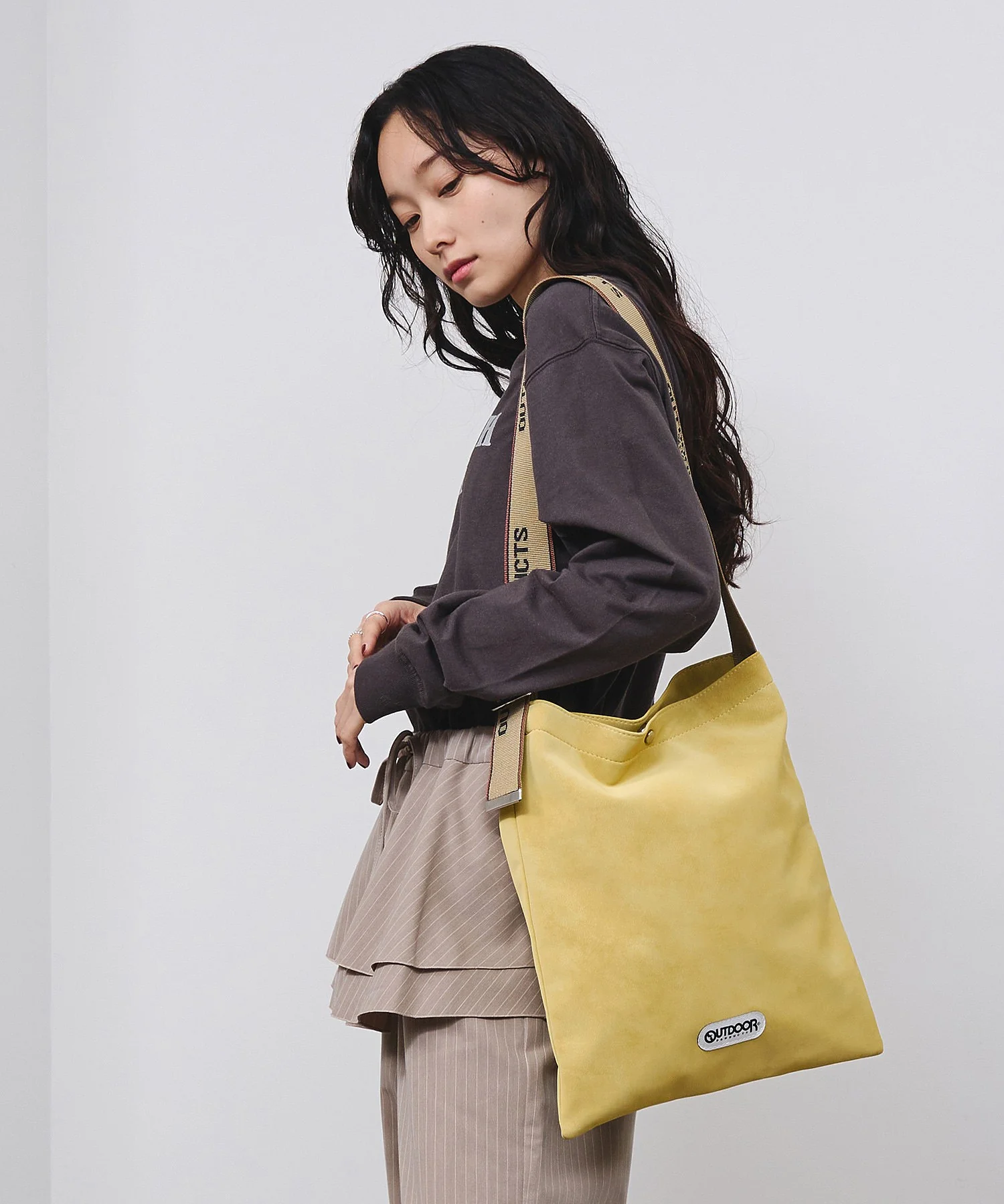【ROSE BUD別注】OUTDOOR PRODUCTS/JACQUARD TAPE TOTE - Image 6