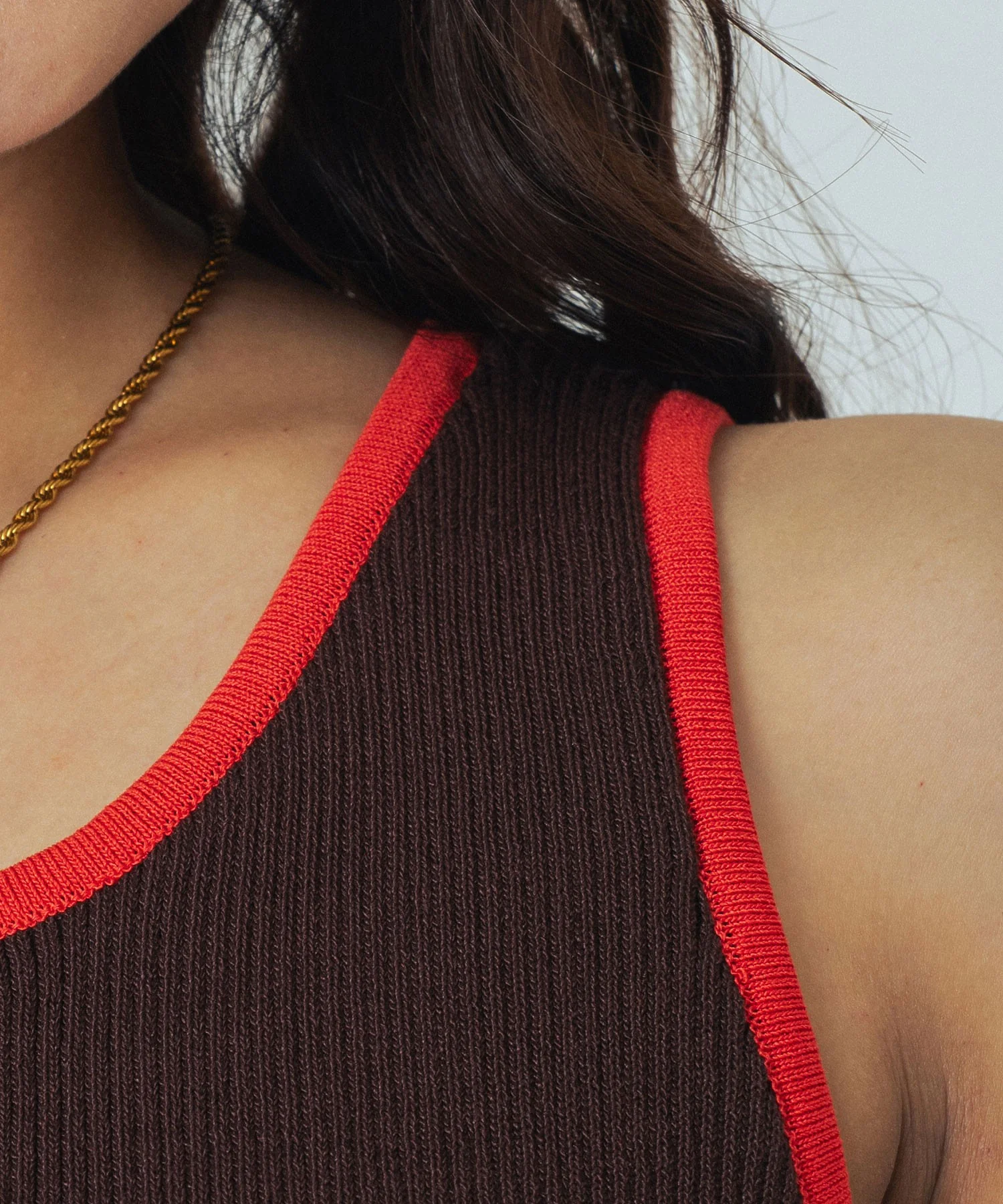 KNITTED RIB TANK TOP - Image 16