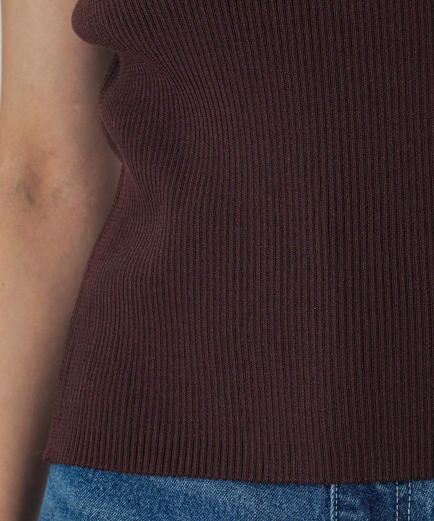 KNITTED RIB TANK TOP - Image 17