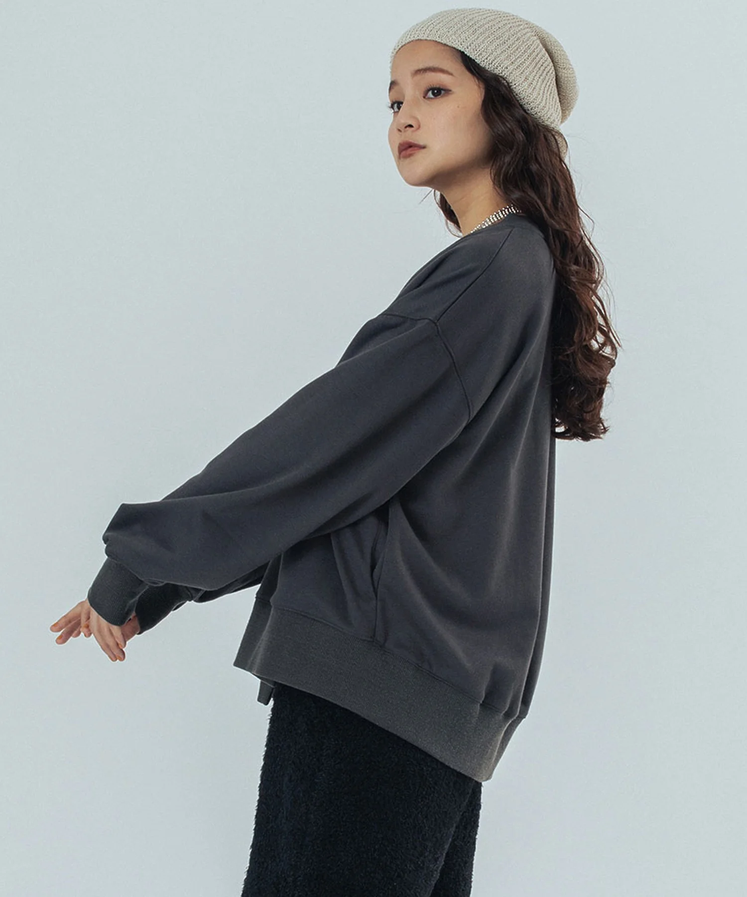 COLLEGE LOGO SWEAT CARDIGAN - Image 11