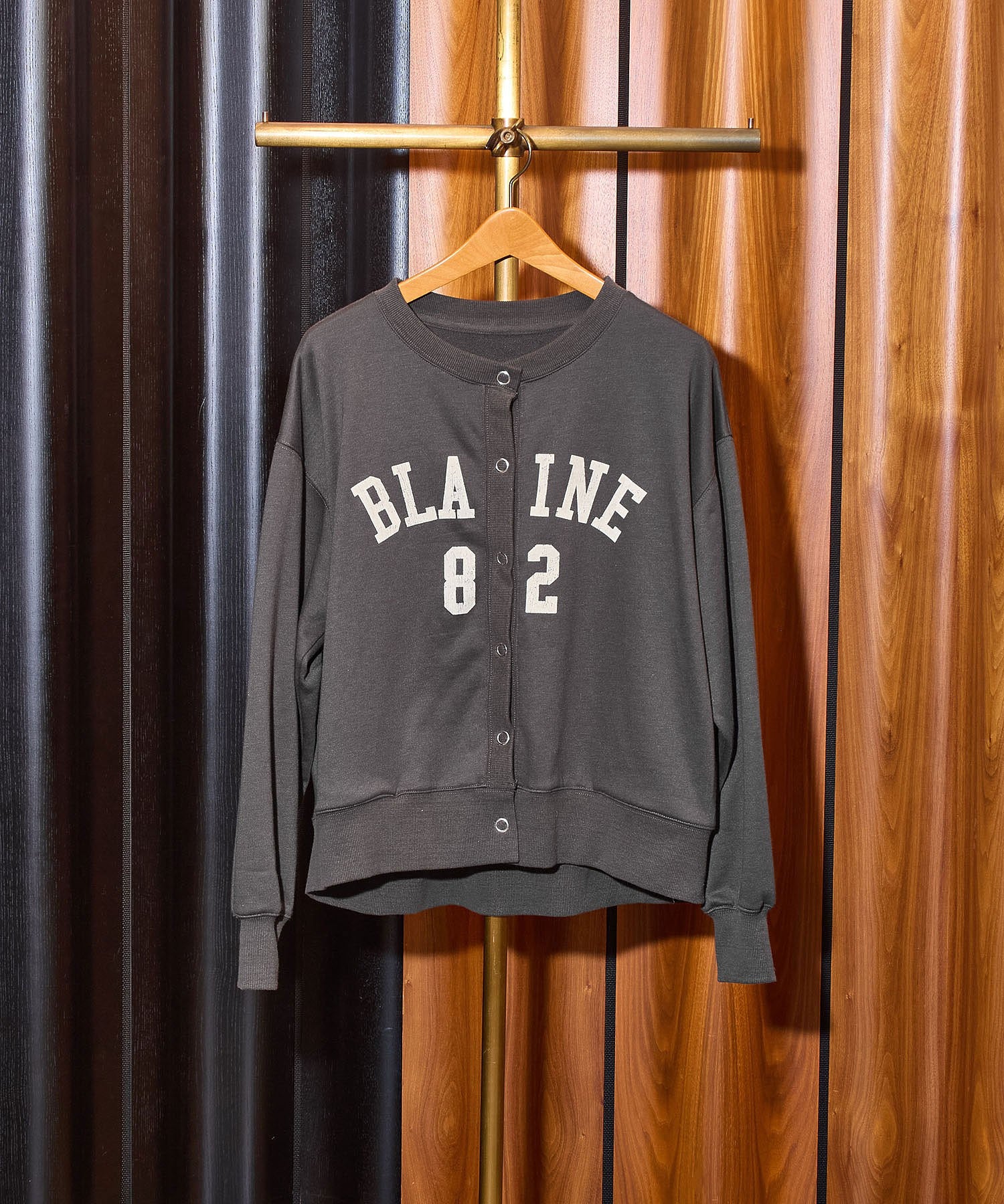 COLLEGE LOGO SWEAT CARDIGAN - Image 15