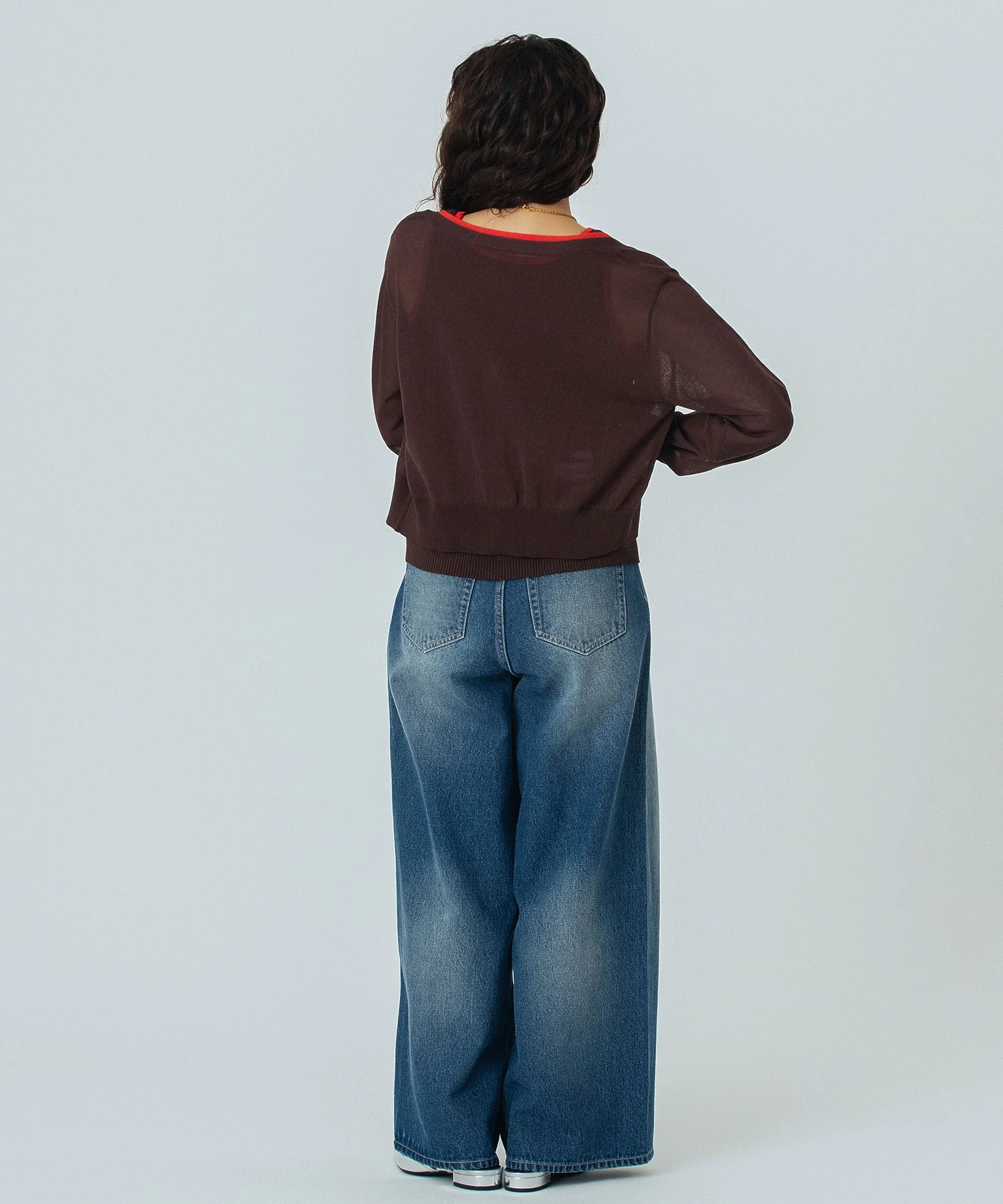 KNITTED RIB CARDIGAN - Image 14