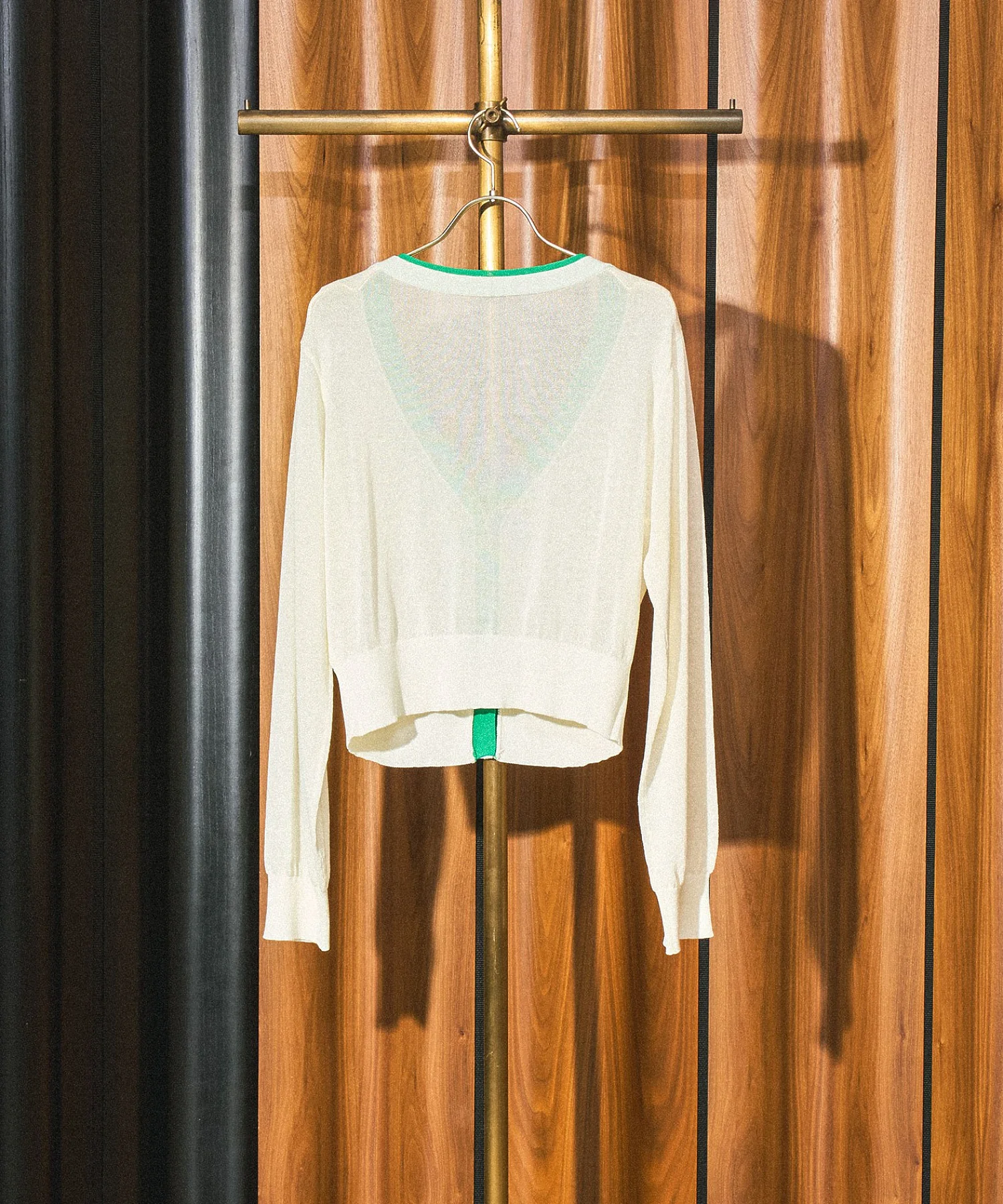 KNITTED RIB CARDIGAN - Image 3