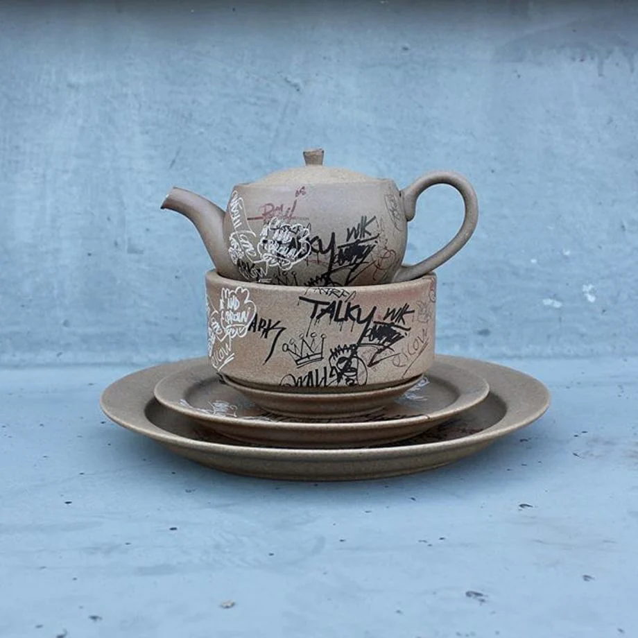 【TALKY】WALL 平皿 (24cm) - Image 5