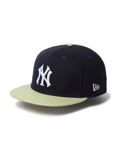 【NEWERA】5950 GORO NEYYAN MELTON NVY LTGRN