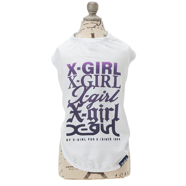 【X-girl DOGWEAR】バリアスロゴメッシュタンク - Image 7