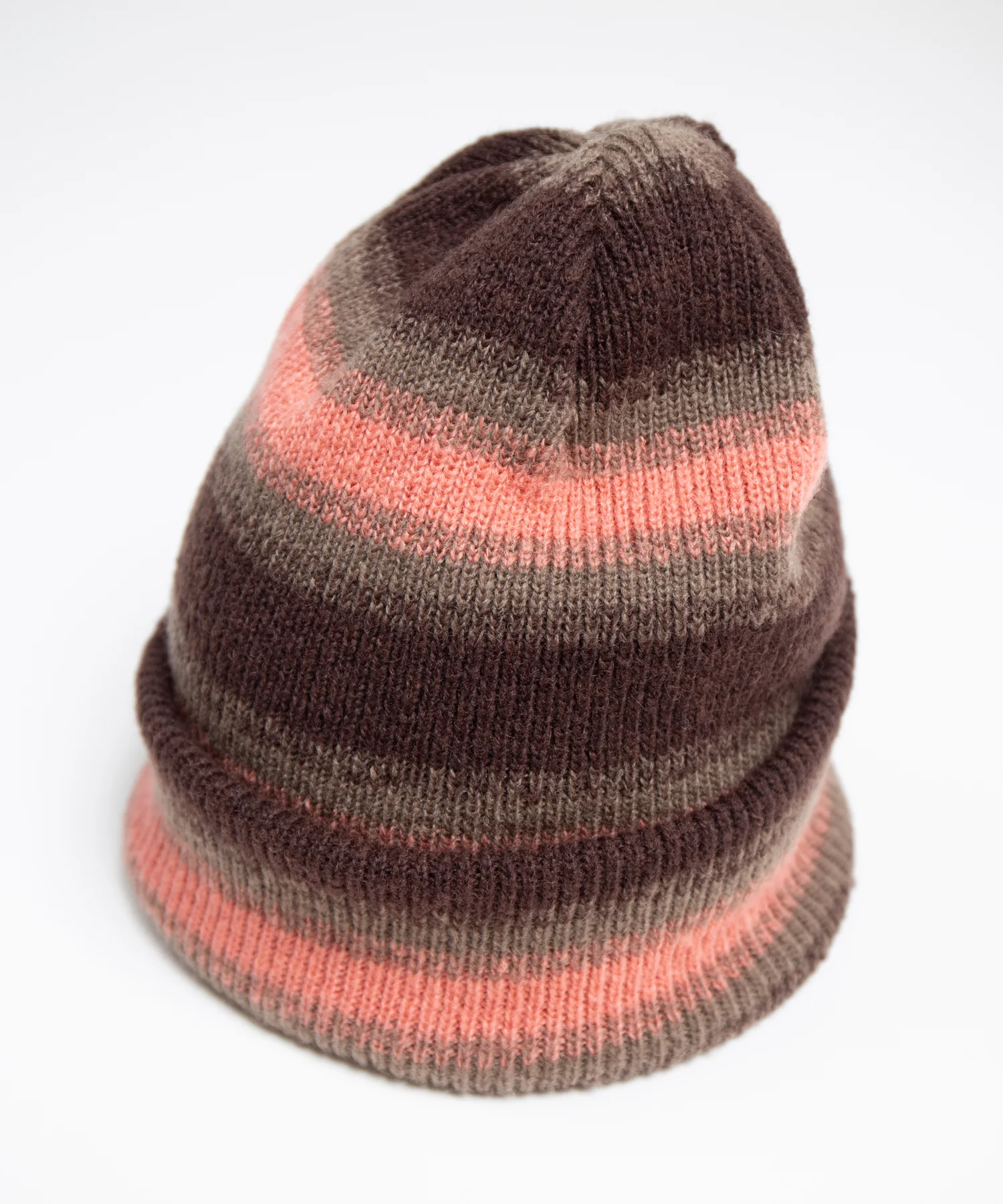 【Racal】Reversible Ombre Border Knit Cap - Image 4