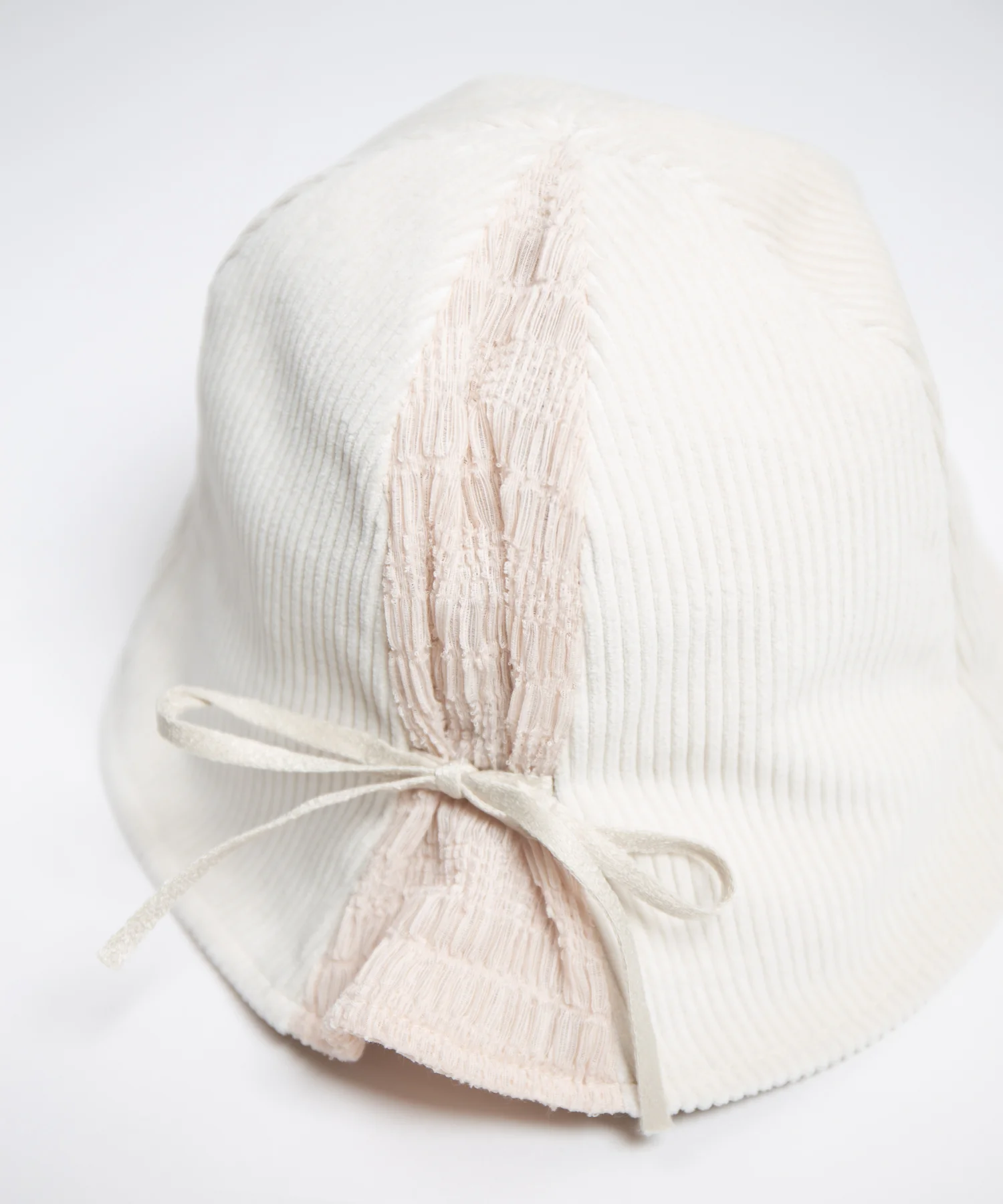 【Racal】Corduroy Ribbon Tulip Hat - Image 8