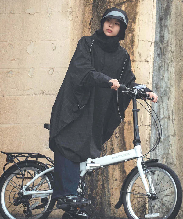 【KiU】VISIBLE BICYCLE RAIN PONCHO - Image 12