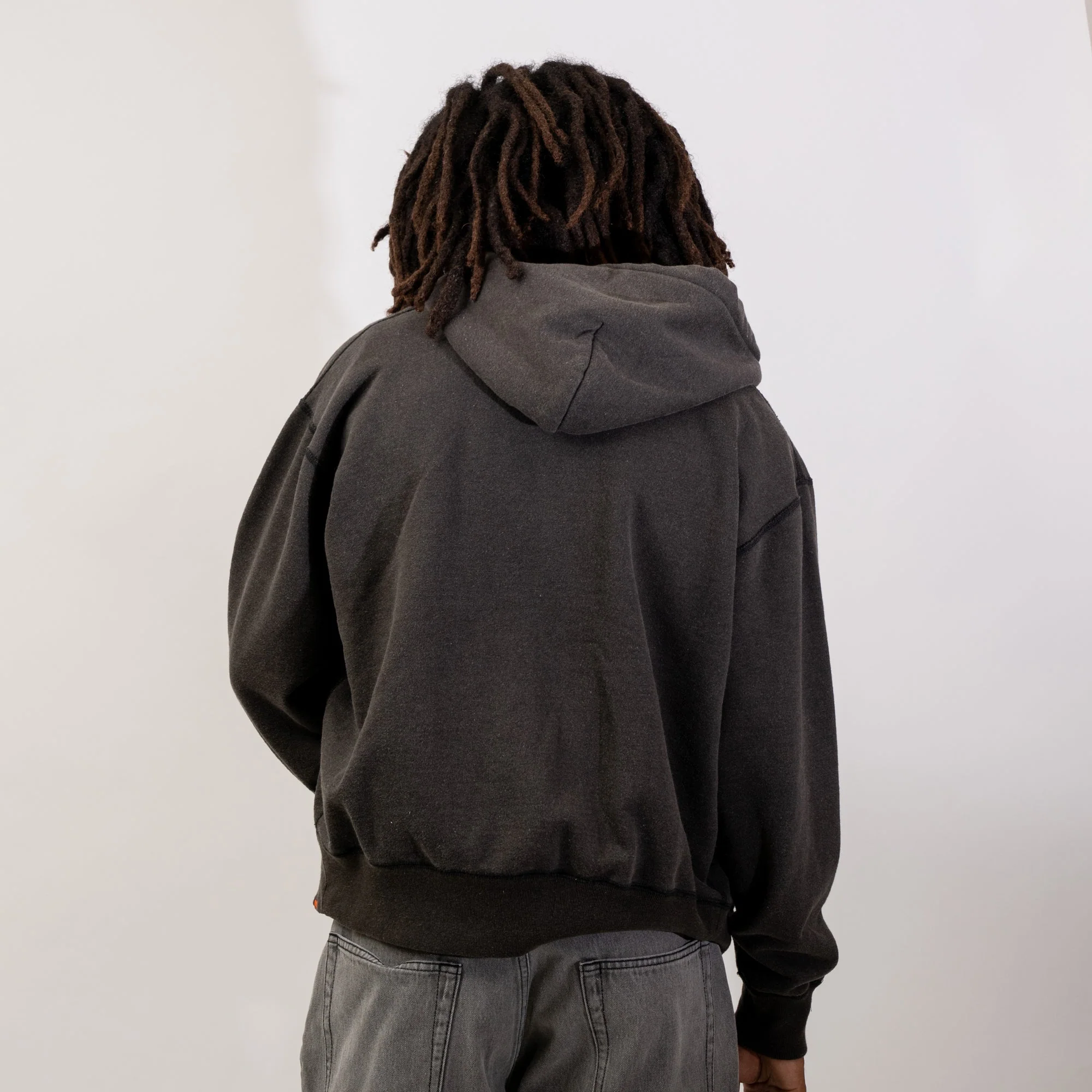 B43 WIP Faded Zip Hoodie - Image 10