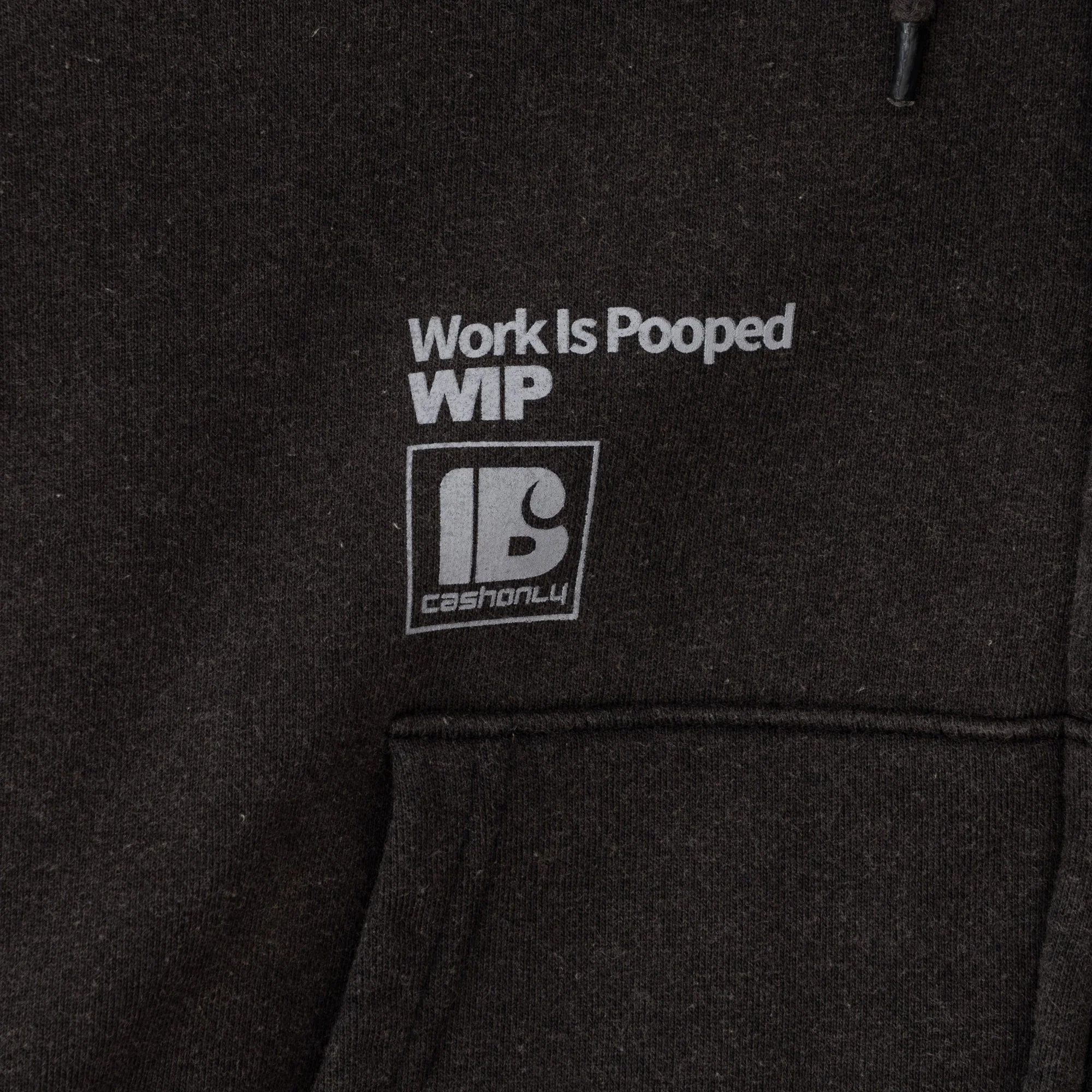 B43 WIP Faded Zip Hoodie - Image 6